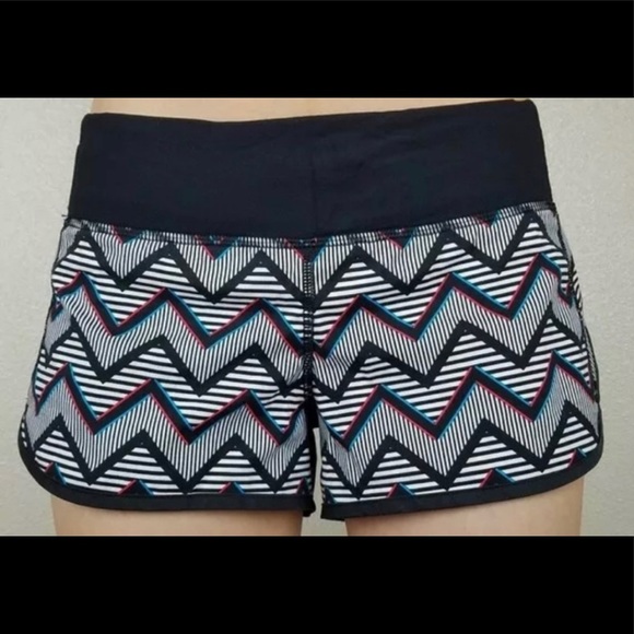 Lululemon Speed Short 2014 Seawheeze -3D Chevron 8 - Picture 3 of 10
